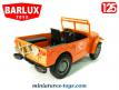 La Fiat Campagnola orange en miniature par Barlux BMG au 1/25e