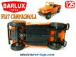 La Fiat Campagnola orange en miniature par Barlux BMG au 1/25e