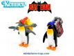 Les 2 figurines articulées du pinguin commando Batman Returns de Kenner