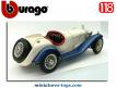 Le Spider Alfa Romeo 2300 de 1932 en miniature par Bburago au 1/18e incomplet