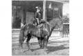 La figurine de Belle Starr à cheval dans l'Ouest américain par Del Prado au 1/32e