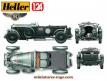 Le kit de la Bentley Blower 4,5 l de 1930 par Heller au 1/24e
