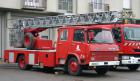 Le Berliet Camiva grande échelle EPA 30 en miniature pompiers Solido au 1/50e