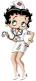 La figurine résine de Betty Boop en infirmière de charme