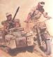 Le side car BMW R75 Afrika Korps en miniature par Norev au 1/24e