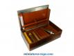 Une belle boite a cigares vintage en bois des années 1960
