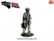 Un soldat anglais de 1944 en figurine métal par Breizalu au 1/32e