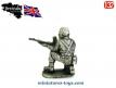 Un commando anglais de 1944 en figurine métal par Breizalu au 1/32e