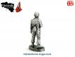 Un parachutiste allemand de 1944 en figurine métal par Breizalu au 1/32e