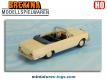 Le cabriolet Mercedes Benz 280 SE en miniature par Brekina au H0 H0 1/87e