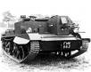 La chenillette Bren carrier de Dinky Toys England miniature au 1/32e incomplète