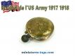 Un Briquet de tranchées de l'US Army américaine en 1917 1918