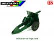 Le canon obusier anglais 25 pounder en miniature par Britains au 1/32e