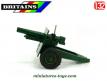 Le canon obusier anglais 25 pounder en miniature par Britains au 1/32e
