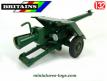 Le canon anti-char anglais de 120 mm miniature par Britains au 1/32e