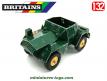 Le Scout car Daimler Mk II vert en miniature Britains au 1/32e incomplet