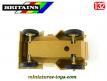 Le Scout car Daimler Mk II miniature brun sable par Britains au 1/32e