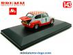 La Fiat 600 Abarth 1000 de 1970 en miniature par Brumm au 1/43e