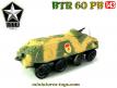 Le BTR 60 PB en miniature métal russe au 1/43e