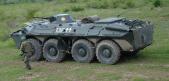 Le véhicule blindé BTR 70 russe en miniature par Ixo models au 1/72e 