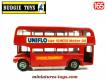 Le bus anglais AEC Routemaster à impérial en miniature de Budgie Toy au 1/65e