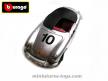 La voiture Porsche 356 speedster miniature de Burago au 1/18e incomplète