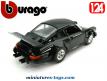 La Porsche 911 S noire en voiture miniature par Burago au 1/24e