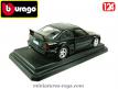 La BMW M3 noire en voiture miniature par Burago au 1/24e