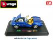 La Ford AC Cobra 427 bleue en voiture miniature par Burago au 1/24e