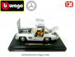 La Mercedes 300 SL 1954 grise en voiture miniature par Burago au 1/24e