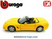 La Chevrolet Corvette convertible 1998 en voiture miniature par Burago au 1/24e
