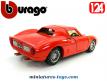 La Ferrari 250 Le Mans de 1965 en miniature Burago au 1/24e