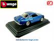 La Renault Alpine A110 bleue en voiture miniature par Burago au 1/24e