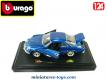 La Renault Alpine A110 bleue en voiture miniature par Burago au 1/24e