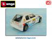 La Peugeot 205 Turbo 16 Rallye miniature de Burago au 1/43e