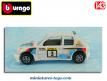 La Peugeot 205 Turbo 16 Rallye miniature de Burago au 1/43e