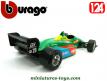 La Formule 1 Benetton Ford en voiture de course miniature par Burago au 1/24e