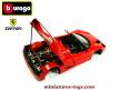 La Ferrari F50 miniature de Bburago au 1/18e incomplète