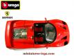 La Ferrari F50 miniature de Bburago au 1/18e incomplète