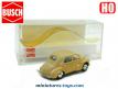 La Renault 4cv beige en voiture miniature par Busch au HO H0 1/87e
