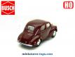 La Renault 4cv bordeaux en voiture miniature par Busch au HO H0 1/87e