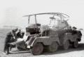 Le Bussing Nag 232 allemand Afrika Korps en miniature de Solido au 1/50e