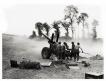 Le canon 5.5 Howitzer sur roues en miniature de Crescent Toy au 1/32e