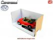 Le cabriolet Coccinelle Volkswagen rouge par Cararama au 1/43e