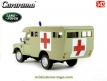 La Land Rover série III ambulance militaire en miniature par Cararama au 1/43e
