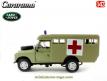 La Land Rover série III ambulance militaire en miniature par Cararama au 1/43e