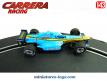 La Formule 1 Team Spirit bleue en miniature de Carrera pour circuit au 1/43e