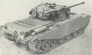 Le char anglais Centurion MK III en miniature de Corgi Toys au 1/65e