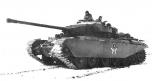 Le char Centurion MK III en miniature de Corgi Toys au 1/65e sans antenne