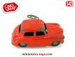 La Hillman Minx rouge de 1951 en miniature a moteur par Chad-Valley au 1/43e